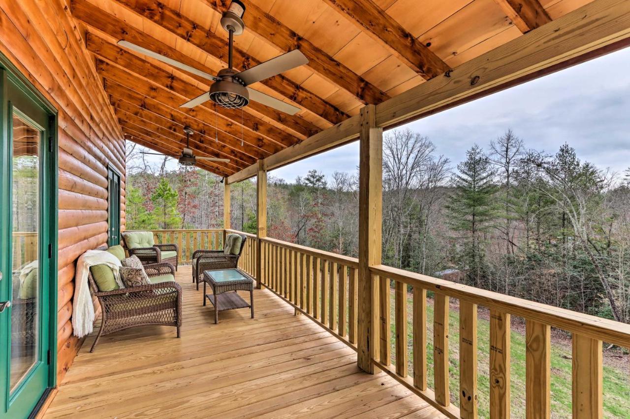 Cozy Mtn Cabin Spacious Deck And Forest Views! マーフィ エクステリア 写真