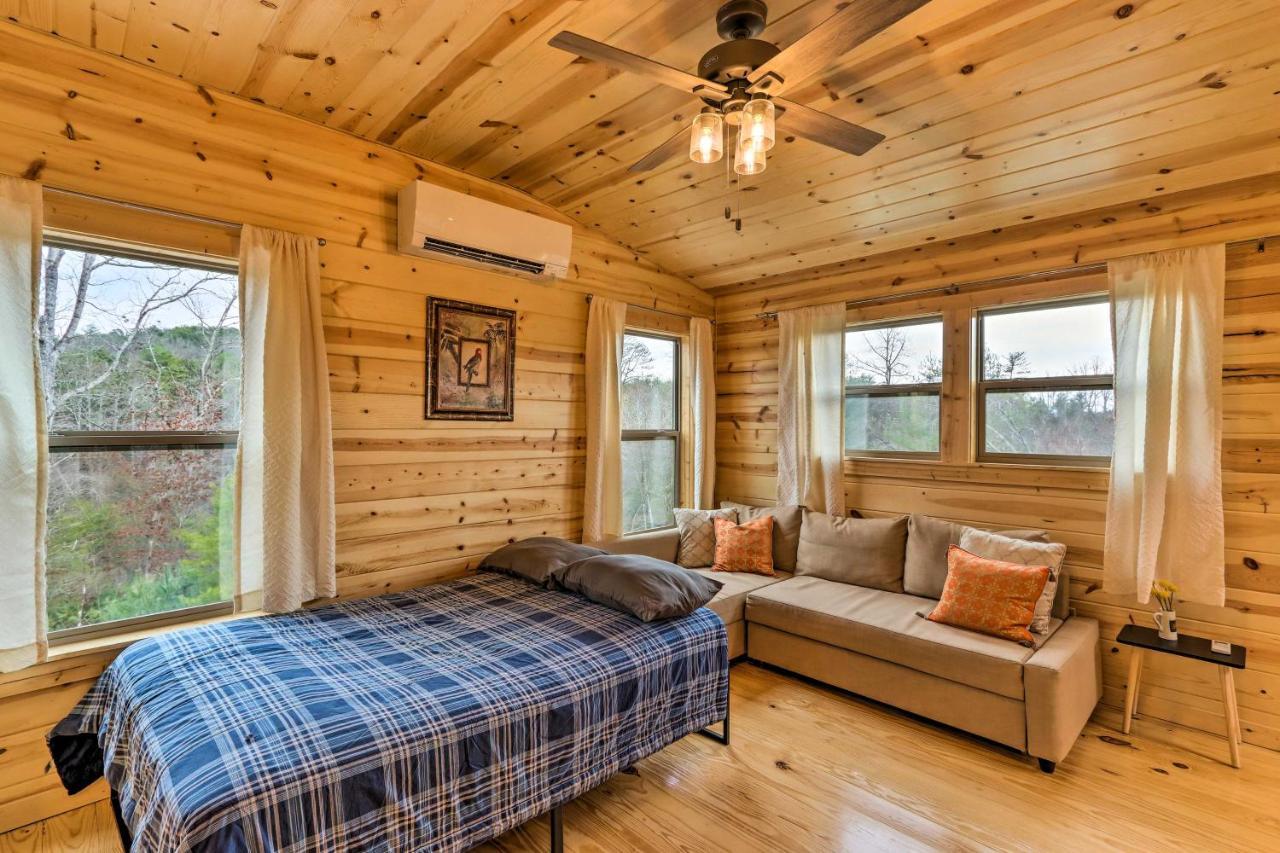 Cozy Mtn Cabin Spacious Deck And Forest Views! マーフィ エクステリア 写真