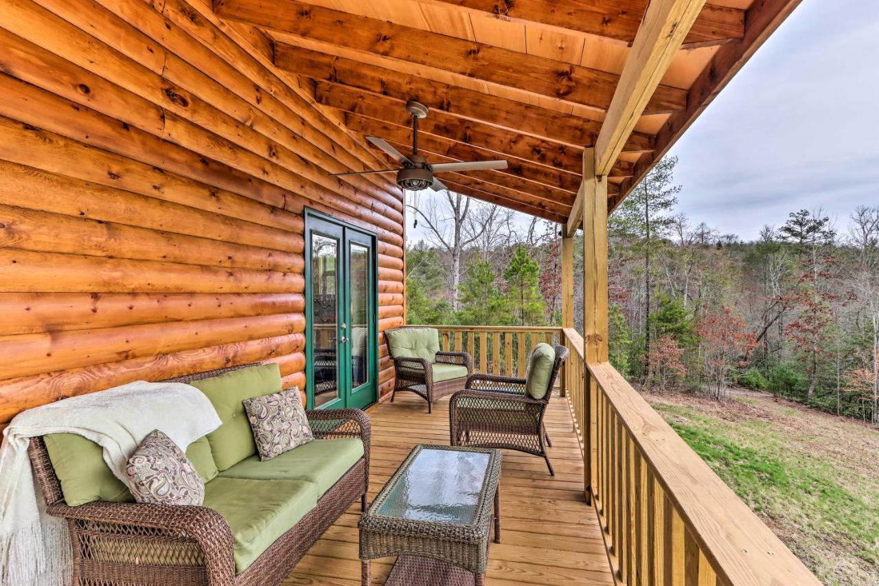 Cozy Mtn Cabin Spacious Deck And Forest Views! マーフィ エクステリア 写真