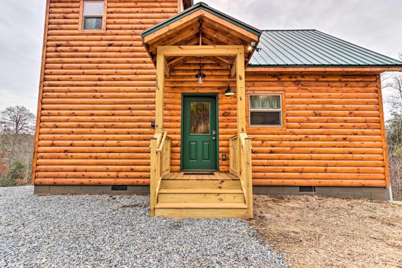 Cozy Mtn Cabin Spacious Deck And Forest Views! マーフィ エクステリア 写真